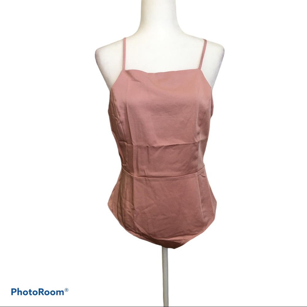 Honey Punch Light Pink Bodysuit